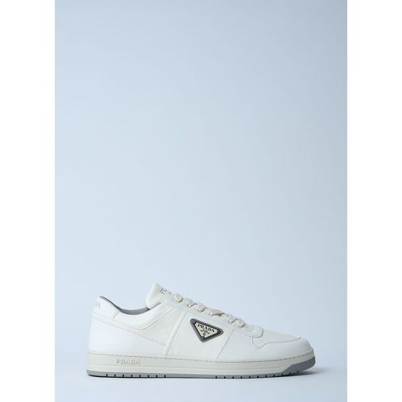 Prada Men Leather Low-Top Sneakers - Picture 1 of 7